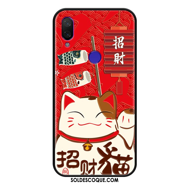 Coque Redmi 7 Rouge Incassable Protection Tout Compris Dessin Animé Pas Cher