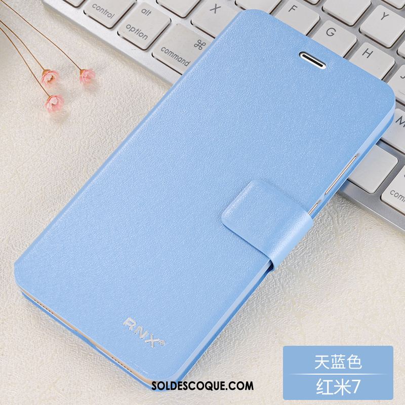 Coque Redmi 7 Tout Compris Blanc Incassable Personnalité Protection Housse En Vente