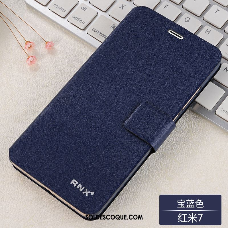 Coque Redmi 7 Tout Compris Blanc Incassable Personnalité Protection Housse En Vente