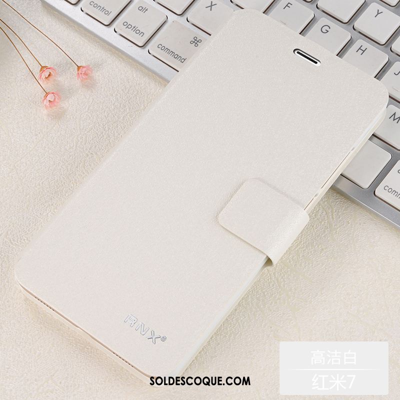 Coque Redmi 7 Tout Compris Blanc Incassable Personnalité Protection Housse En Vente