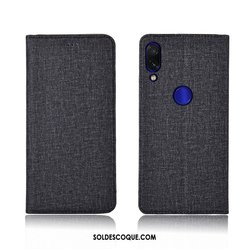 Coque Redmi 7 Téléphone Portable Nouveau Lin Tout Compris Étui Housse En Vente