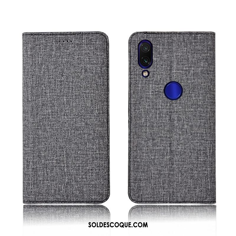 Coque Redmi 7 Téléphone Portable Nouveau Lin Tout Compris Étui Housse En Vente