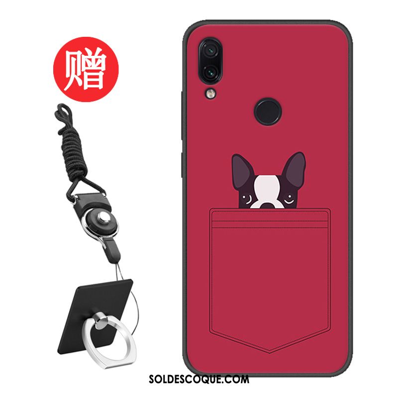 Coque Redmi 7 Téléphone Portable Personnalisé Étui Blanc Rouge Housse En Vente