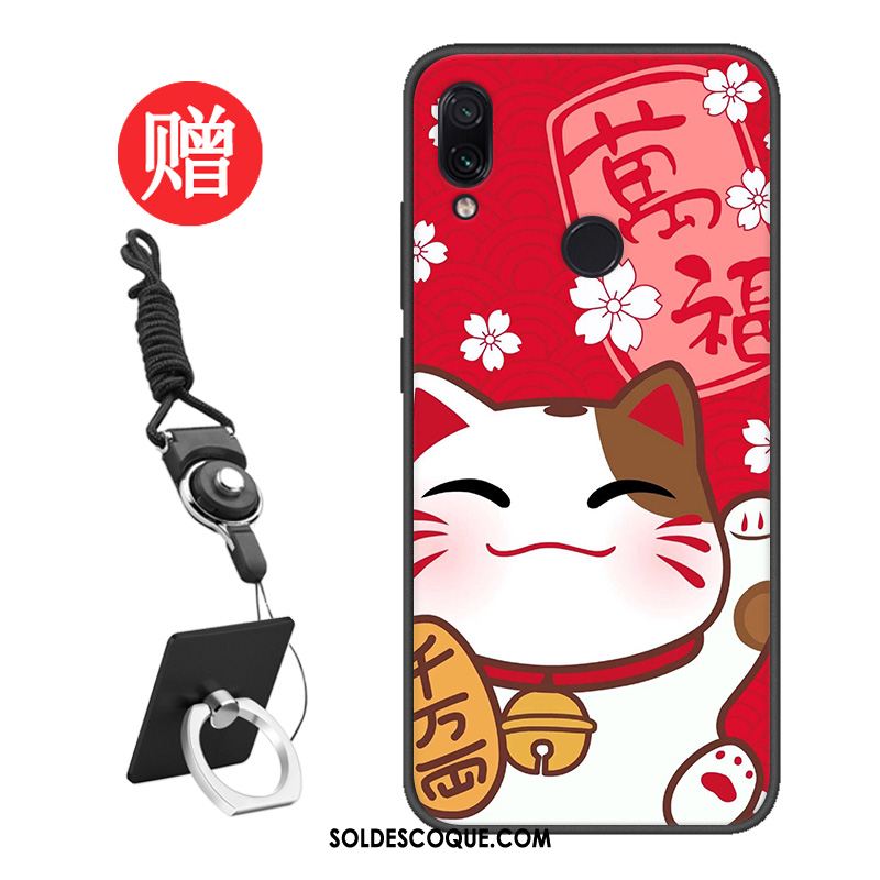 Coque Redmi 7 Téléphone Portable Personnalisé Étui Blanc Rouge Housse En Vente