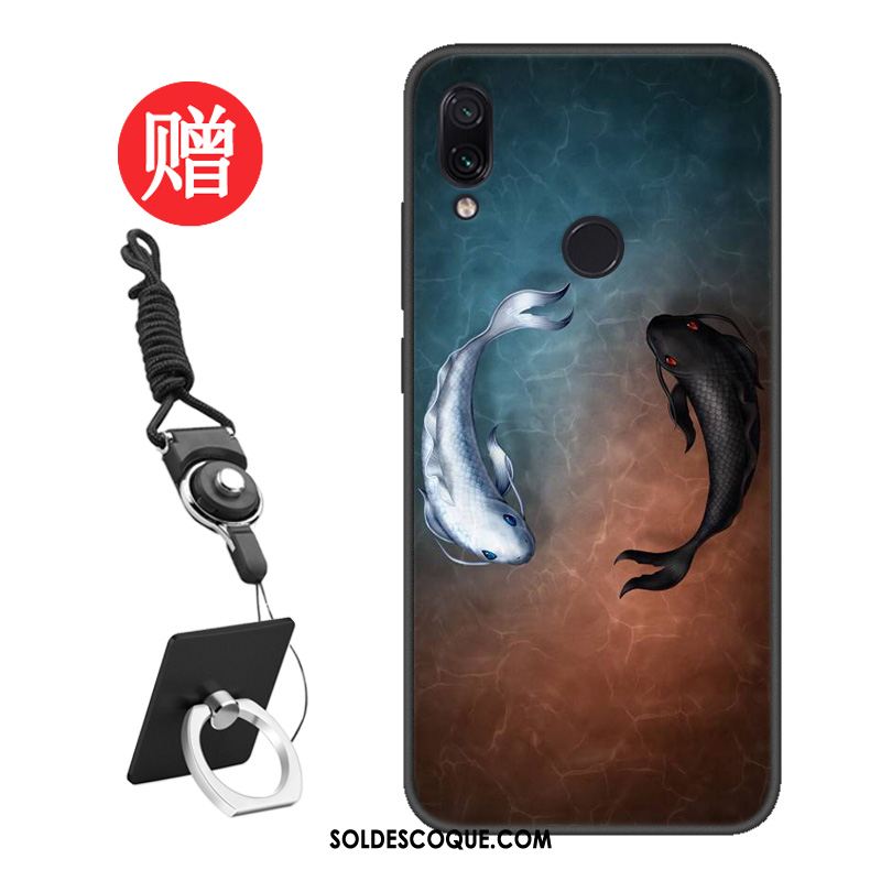 Coque Redmi 7 Téléphone Portable Personnalisé Étui Blanc Rouge Housse En Vente