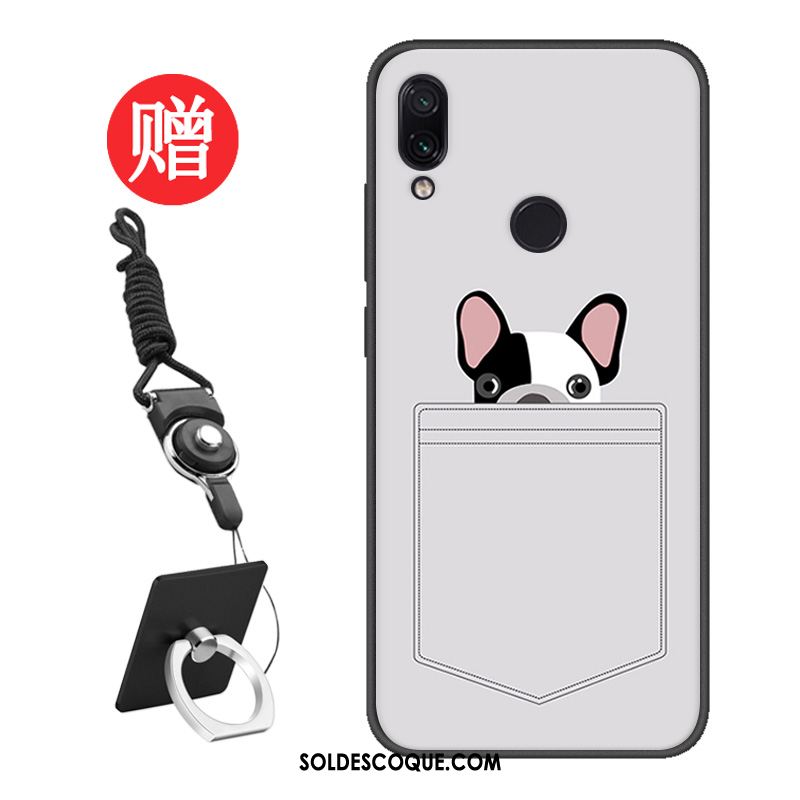 Coque Redmi 7 Téléphone Portable Personnalisé Étui Blanc Rouge Housse En Vente