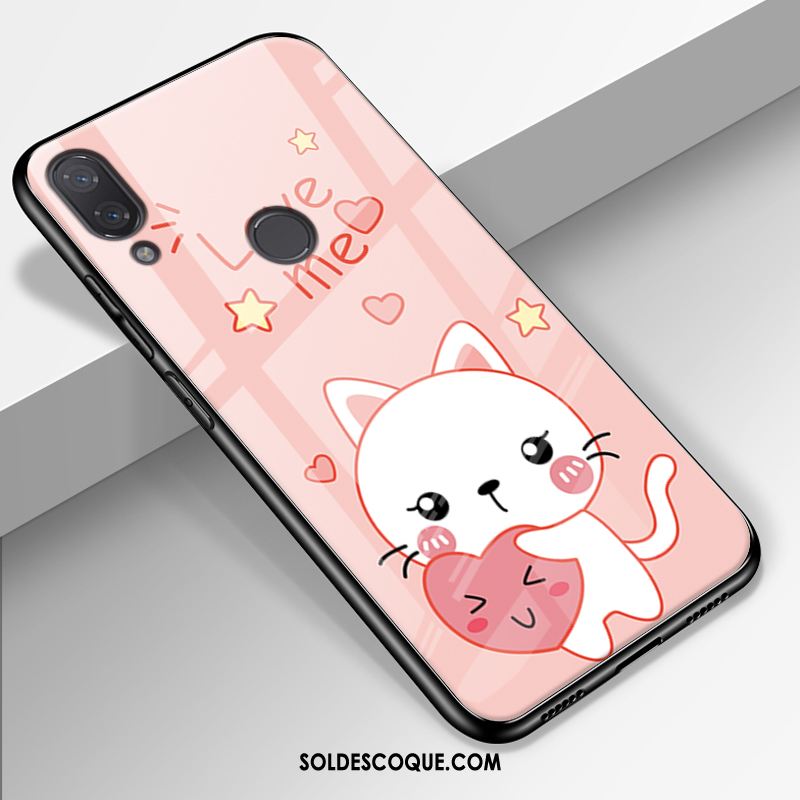 Coque Redmi 7 Étui Or Charmant Verre Frais Housse Pas Cher