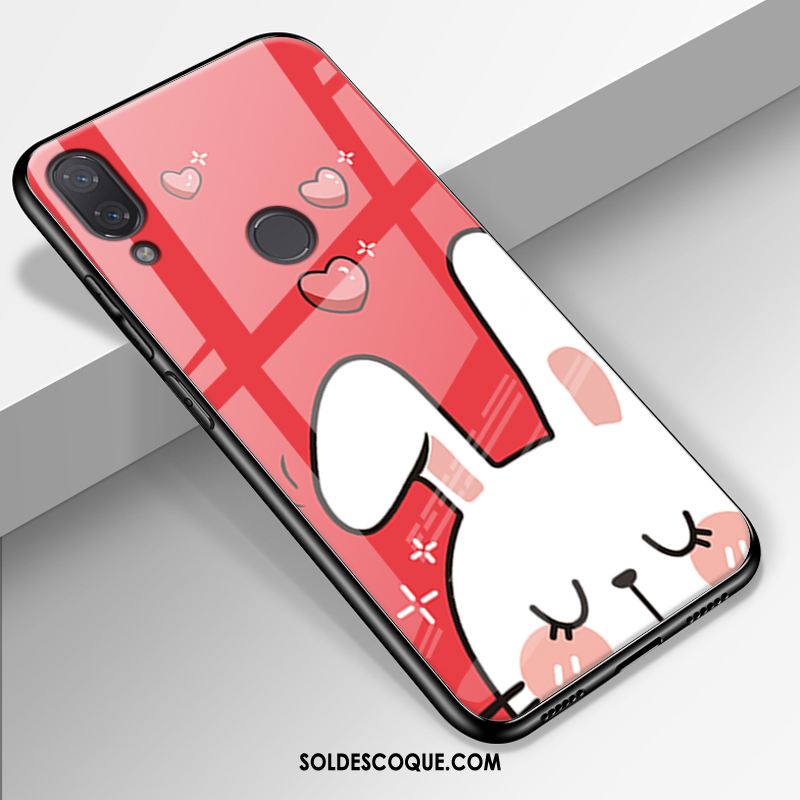 Coque Redmi 7 Étui Or Charmant Verre Frais Housse Pas Cher