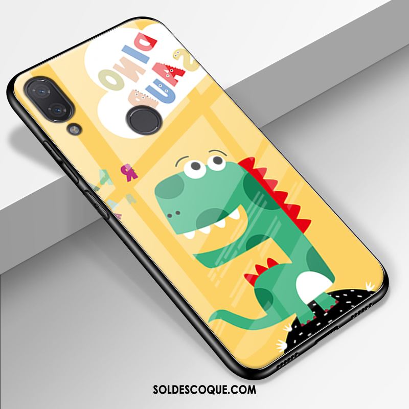 Coque Redmi 7 Étui Or Charmant Verre Frais Housse Pas Cher