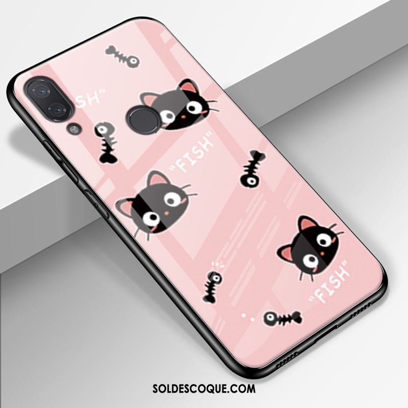 Coque Redmi 7 Étui Or Charmant Verre Frais Housse Pas Cher