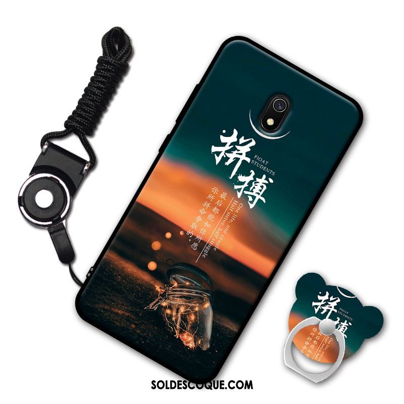 Coque Redmi 8a Anneau Tout Compris Fluide Doux Protection Incassable En Vente