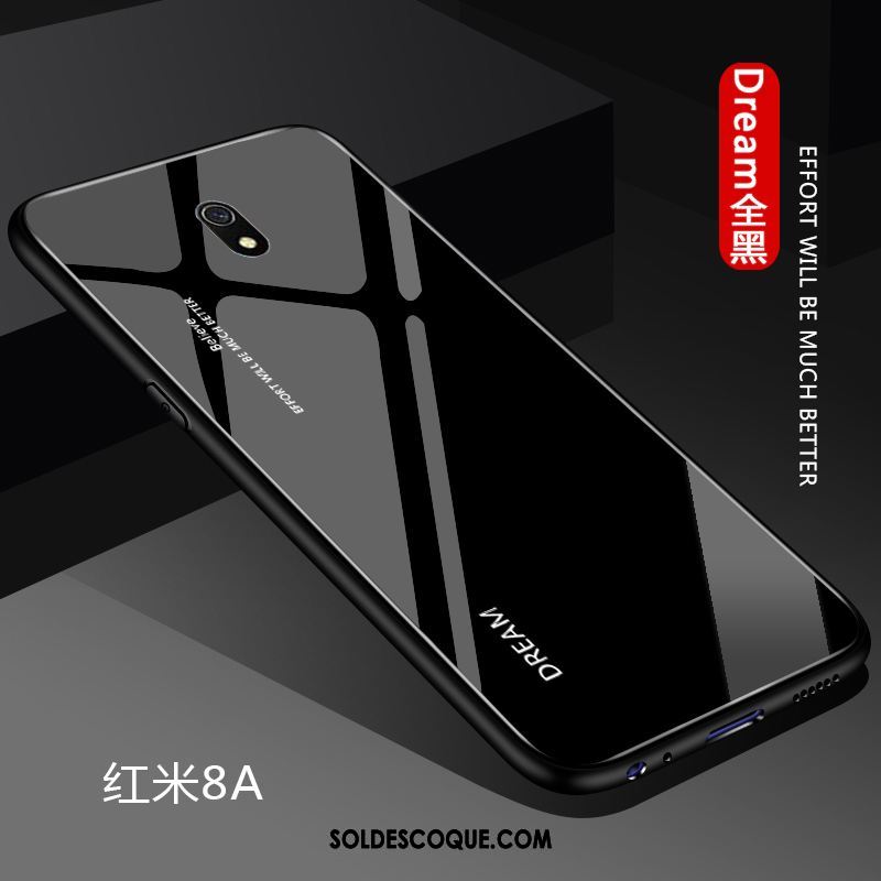 Coque Redmi 8a Couleur Unie Incassable Très Mince Marque De Tendance Simple Housse Soldes