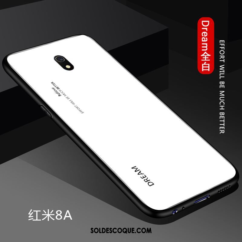 Coque Redmi 8a Couleur Unie Incassable Très Mince Marque De Tendance Simple Housse Soldes