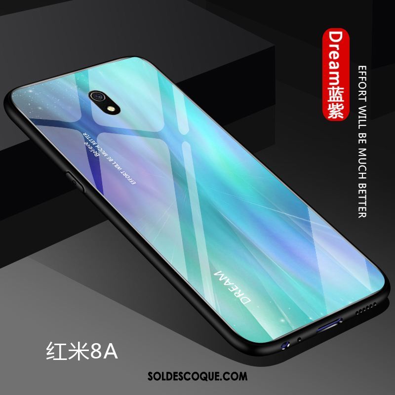 Coque Redmi 8a Couleur Unie Incassable Très Mince Marque De Tendance Simple Housse Soldes