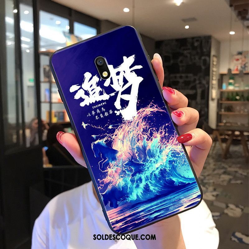 Coque Redmi 8a Créatif Incassable Étui Fluide Doux Silicone Pas Cher