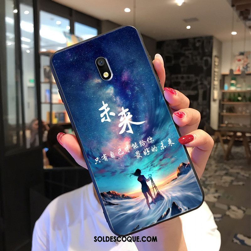 Coque Redmi 8a Créatif Incassable Étui Fluide Doux Silicone Pas Cher