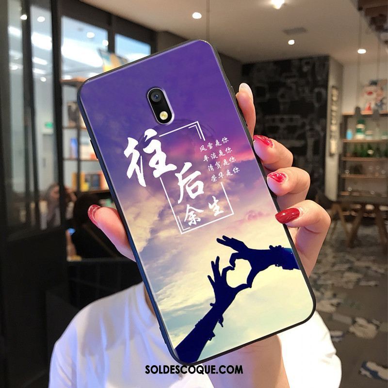 Coque Redmi 8a Créatif Incassable Étui Fluide Doux Silicone Pas Cher