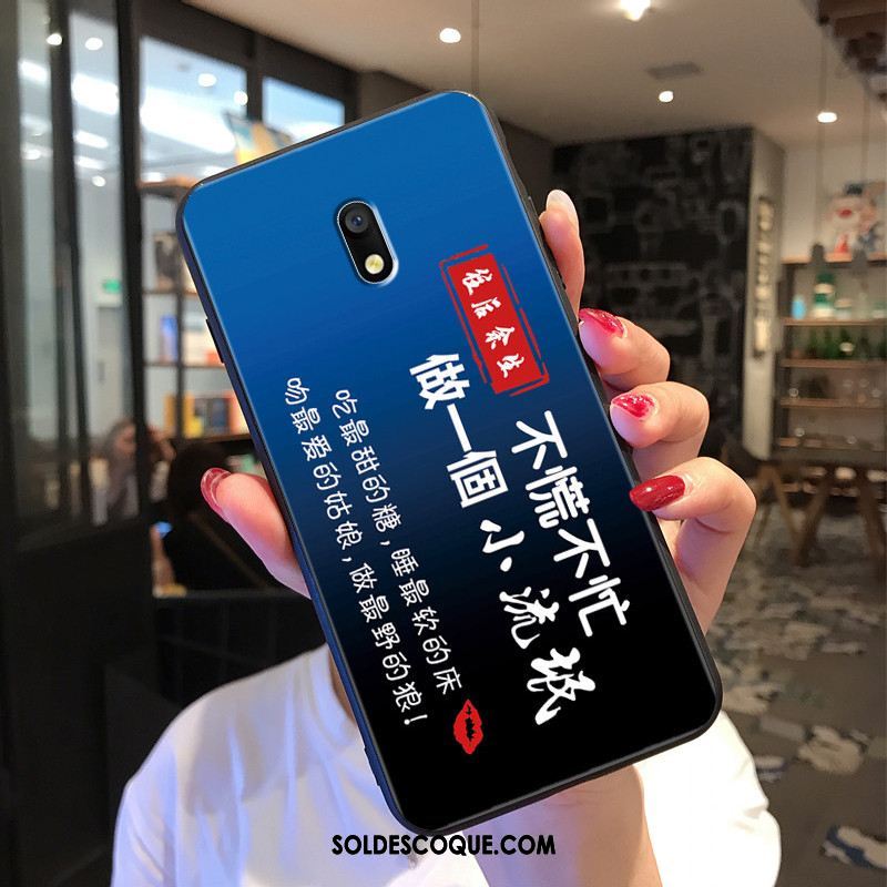 Coque Redmi 8a Créatif Incassable Étui Fluide Doux Silicone Pas Cher