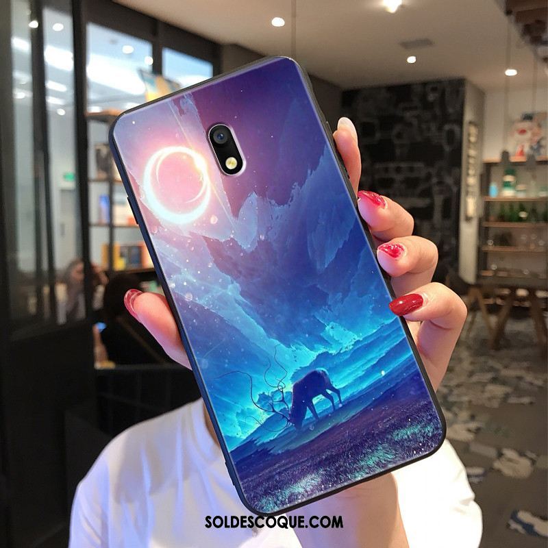 Coque Redmi 8a Créatif Incassable Étui Fluide Doux Silicone Pas Cher