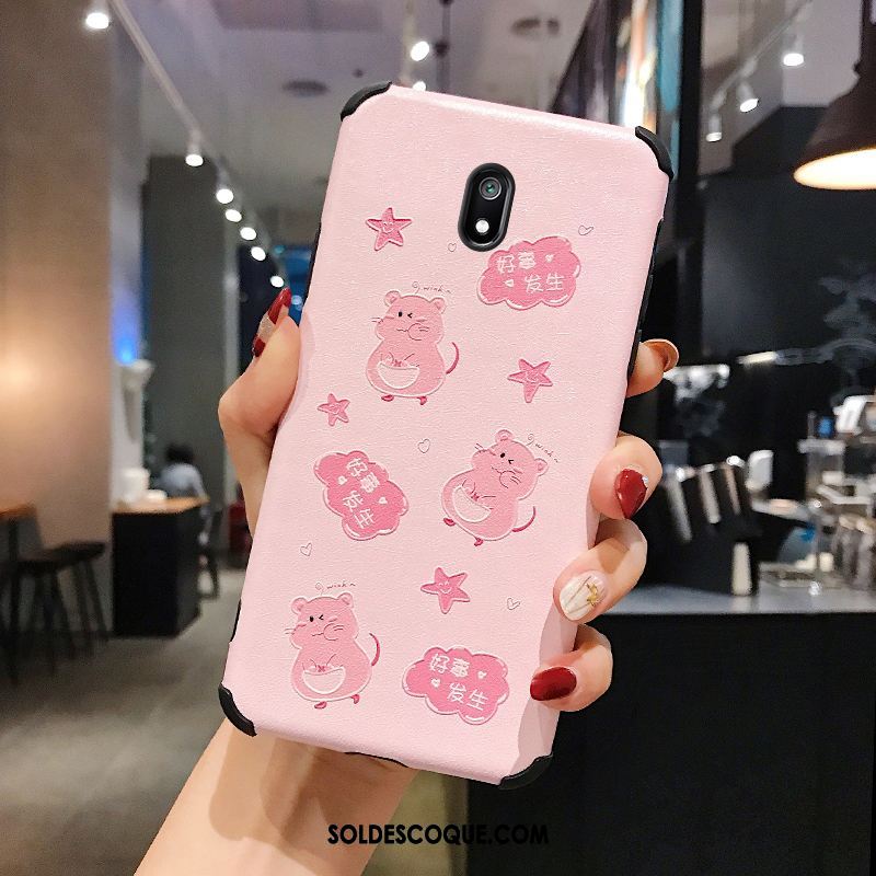 Coque Redmi 8a Dessin Animé Protection Tendance Étui Rouge En Vente