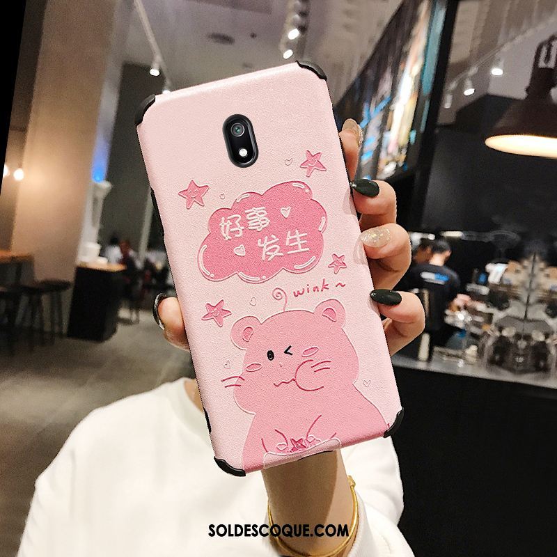 Coque Redmi 8a Dessin Animé Protection Tendance Étui Rouge En Vente