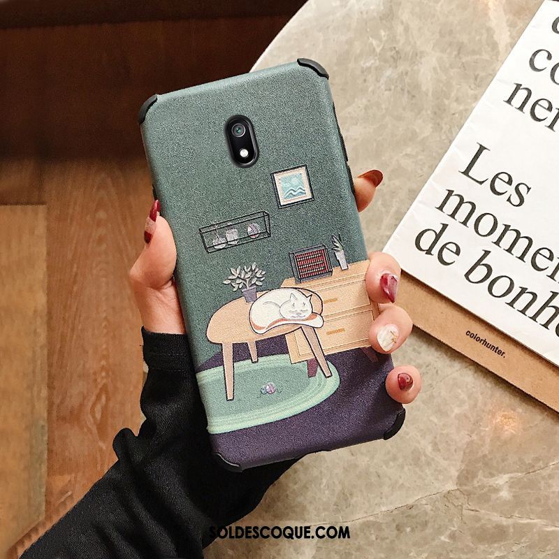 Coque Redmi 8a Dessin Animé Protection Tendance Étui Rouge En Vente