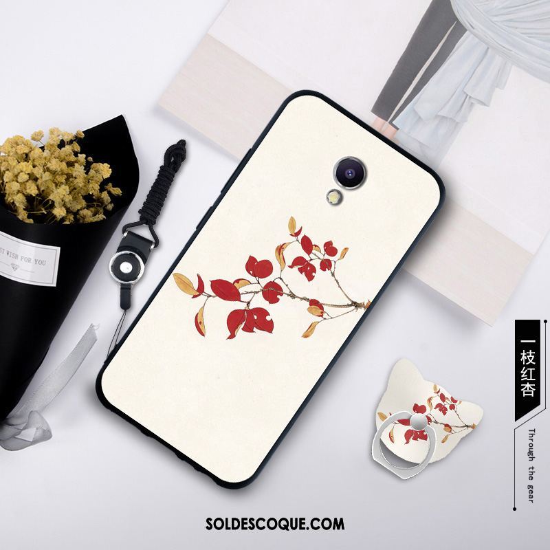 Coque Redmi 8a Petit Téléphone Portable Boucle Rouge Fluide Doux Pas Cher