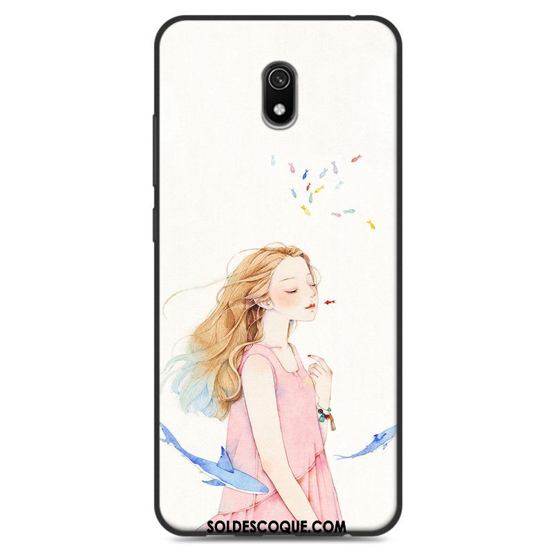 Coque Redmi 8a Silicone Téléphone Portable Vert Frais Protection Pas Cher