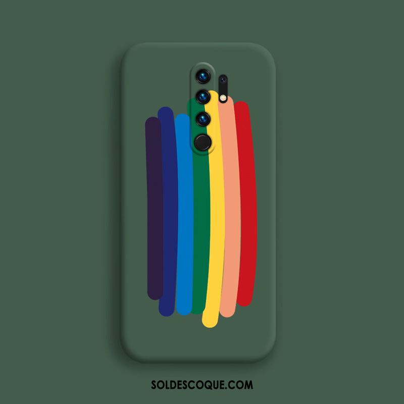 Coque Redmi 9 Bleu Vent Incassable Téléphone Portable Fluide Doux France