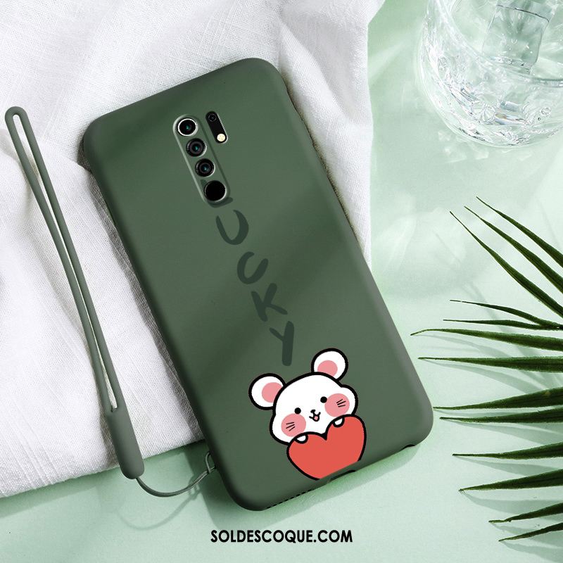 Coque Redmi 9 Charmant Personnalité Téléphone Portable Rouge Nouveau Pas Cher