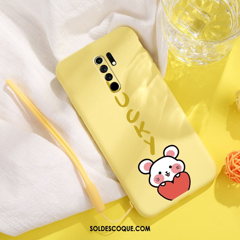 Coque Redmi 9 Charmant Personnalité Téléphone Portable Rouge Nouveau Pas Cher