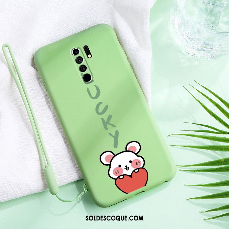 Coque Redmi 9 Charmant Personnalité Téléphone Portable Rouge Nouveau Pas Cher