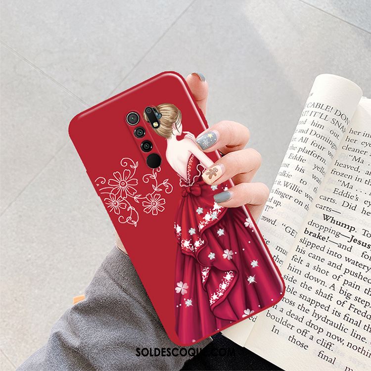 Coque Redmi 9 Incassable Peinture Mode Téléphone Portable Tendance En Ligne