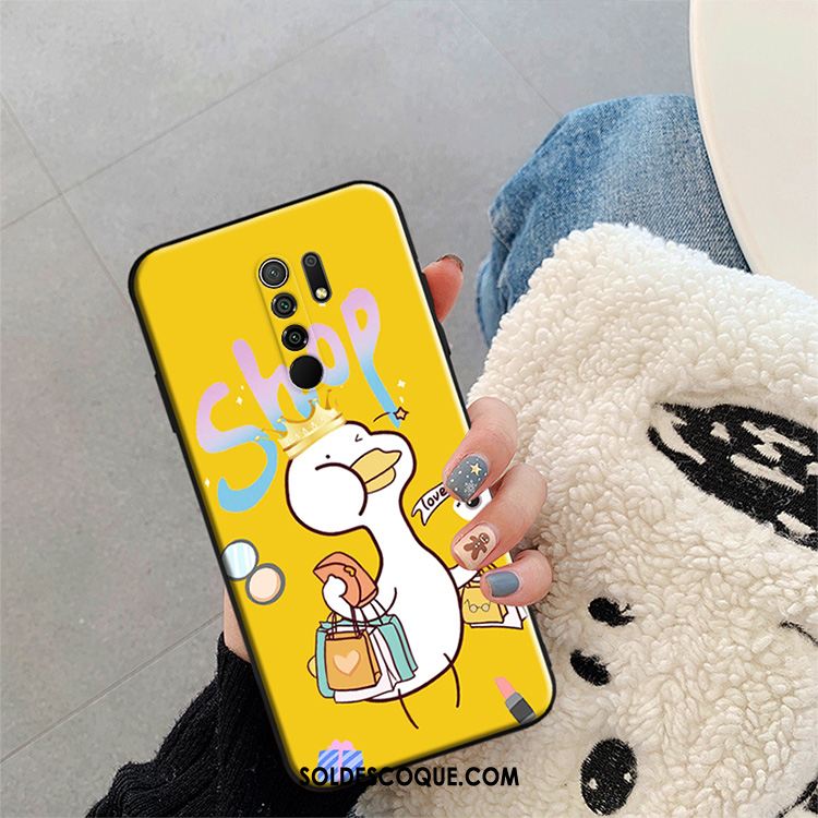 Coque Redmi 9 Incassable Peinture Mode Téléphone Portable Tendance En Ligne