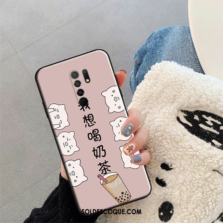 Coque Redmi 9 Incassable Peinture Mode Téléphone Portable Tendance En Ligne