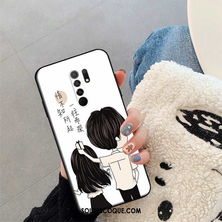 Coque Redmi 9 Incassable Peinture Mode Téléphone Portable Tendance En Ligne