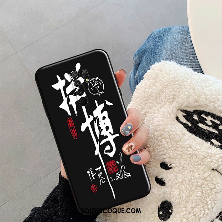 Coque Redmi 9 Incassable Peinture Mode Téléphone Portable Tendance En Ligne