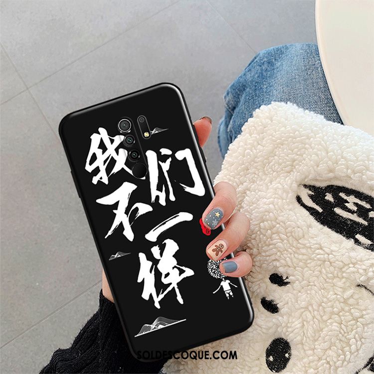 Coque Redmi 9 Incassable Peinture Mode Téléphone Portable Tendance En Ligne
