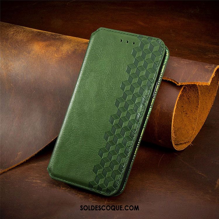 Coque Redmi 9 Incassable Rouge Téléphone Portable Étui En Cuir Petit France