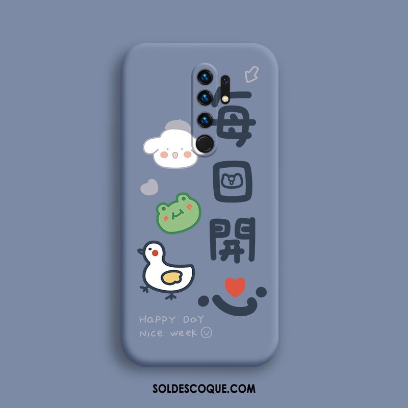 Coque Redmi 9 Net Rouge Téléphone Portable Tendance Silicone Très Mince Pas Cher