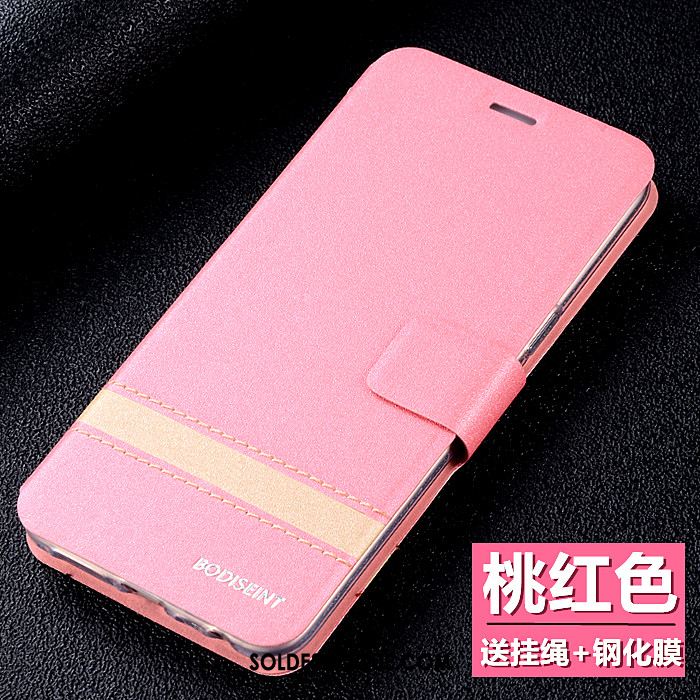 Coque Redmi 9 Protection Téléphone Portable Rose Étui En Cuir Silicone En Vente