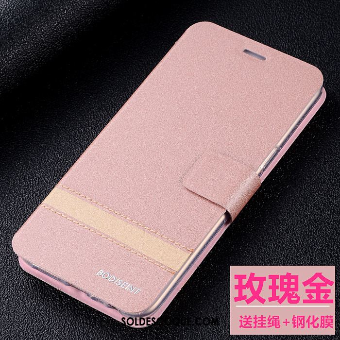 Coque Redmi 9 Protection Téléphone Portable Rose Étui En Cuir Silicone En Vente