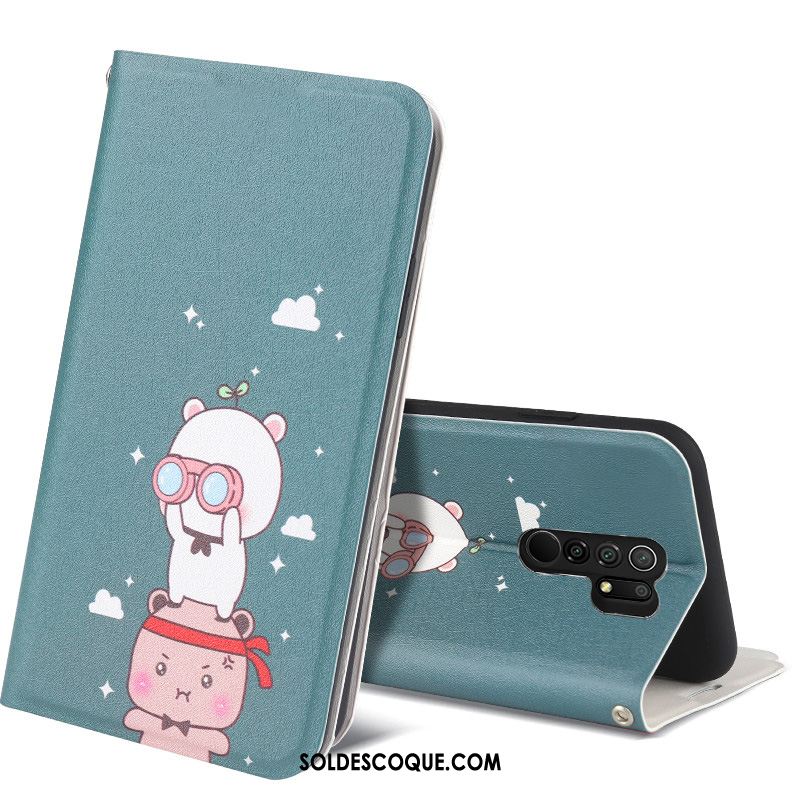 Coque Redmi 9 Support Charmant Dessin Animé Étui Nouveau France