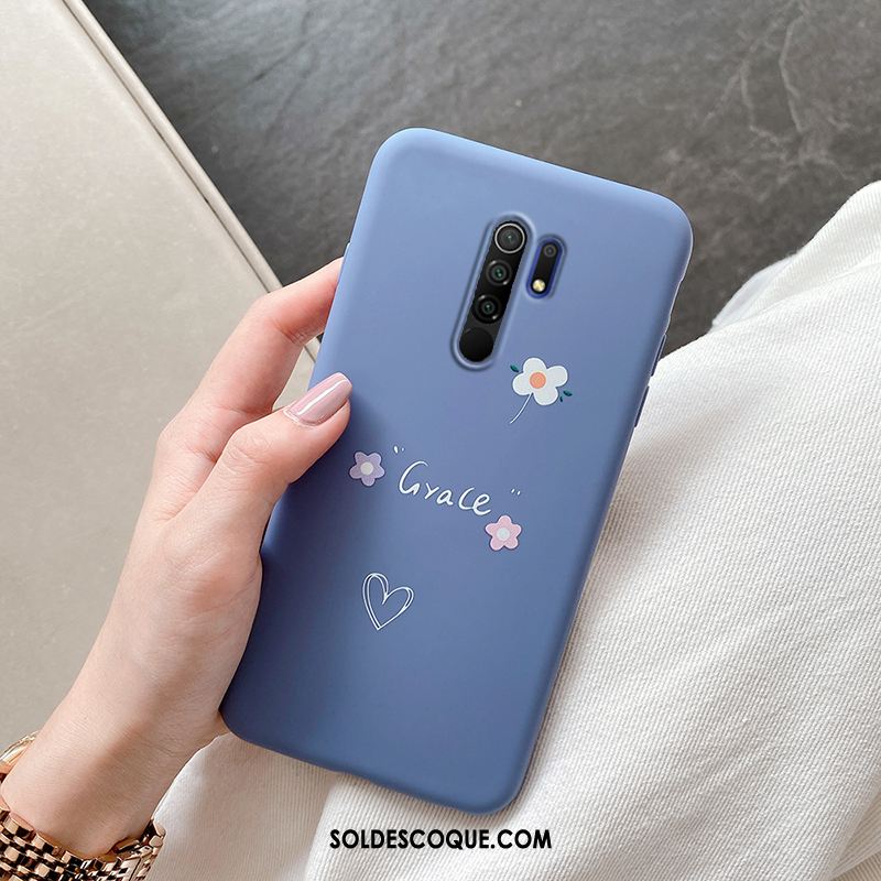 Coque Redmi 9 Très Mince Charmant Silicone Étui Tout Compris France