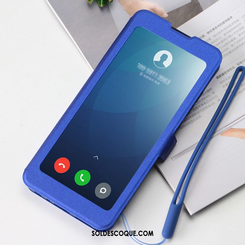 Coque Redmi 9 Téléphone Portable Noir Protection Incassable Étui En Cuir En Ligne