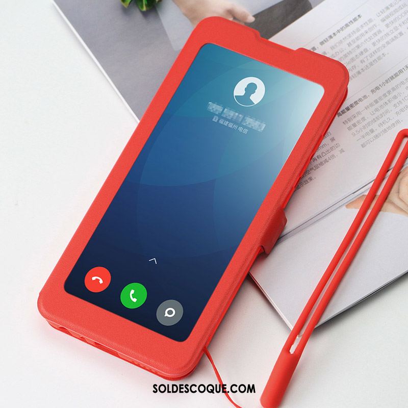 Coque Redmi 9 Téléphone Portable Noir Protection Incassable Étui En Cuir En Ligne