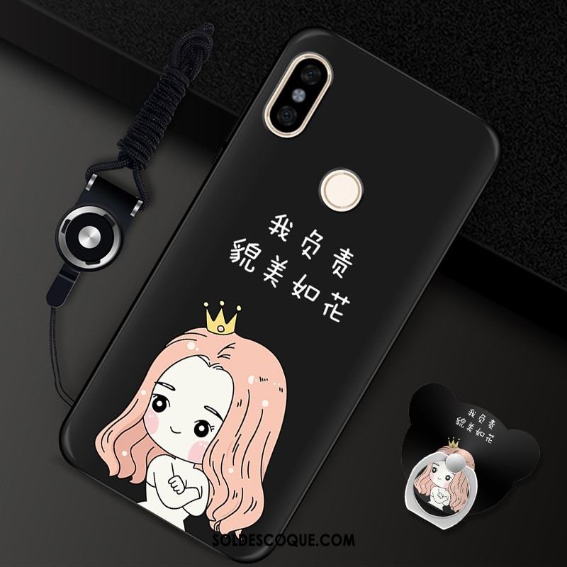 Coque Redmi Note 6 Pro Art Tout Compris Rouge Fleur Petit Housse Pas Cher