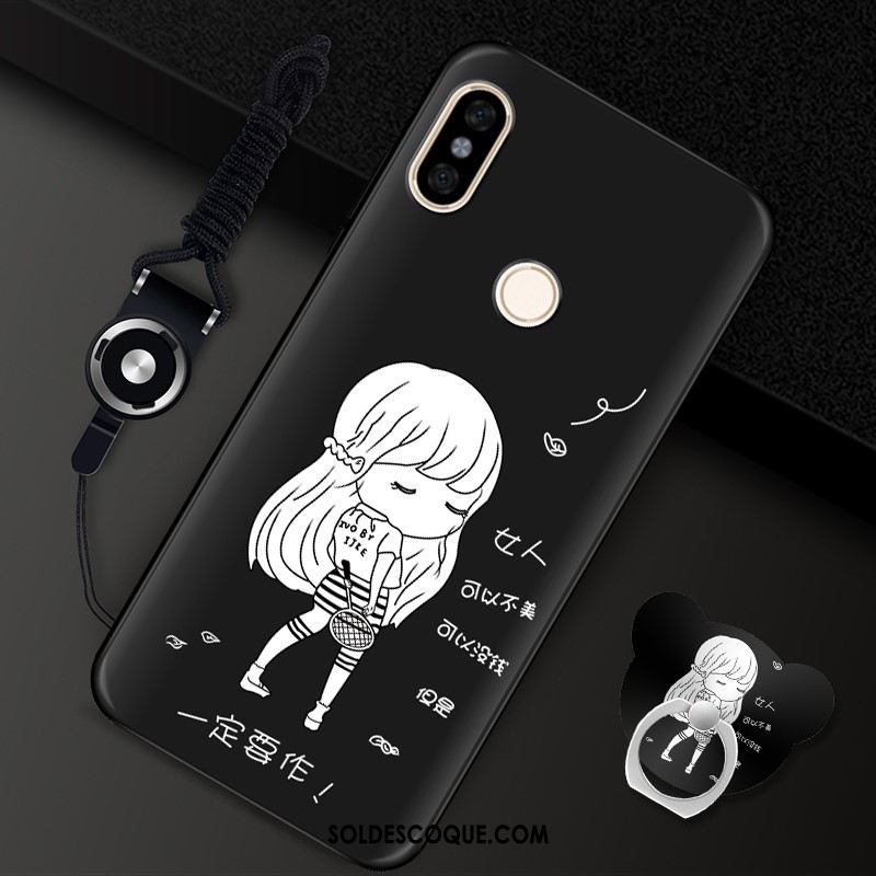 Coque Redmi Note 6 Pro Art Tout Compris Rouge Fleur Petit Housse Pas Cher