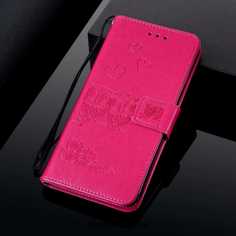 Coque Redmi Note 6 Pro Bleu Rouge Silicone Incassable Étui En Cuir En Vente