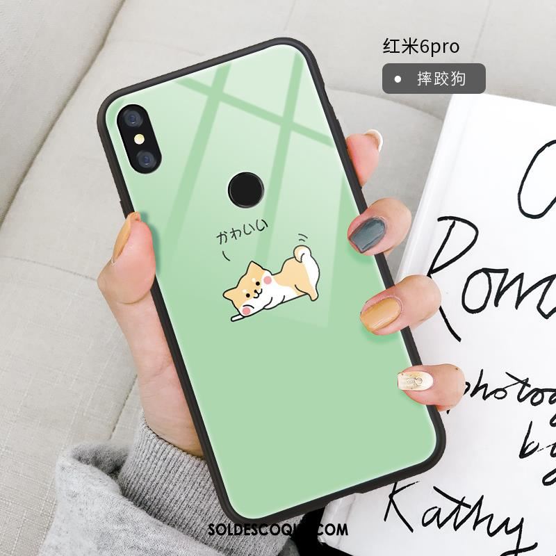 Coque Redmi Note 6 Pro Dessin Animé Charmant Silicone Bordure Étui Pas Cher